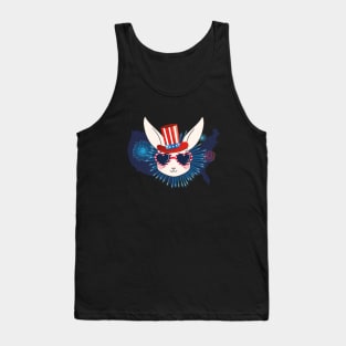 bunny american style Tank Top